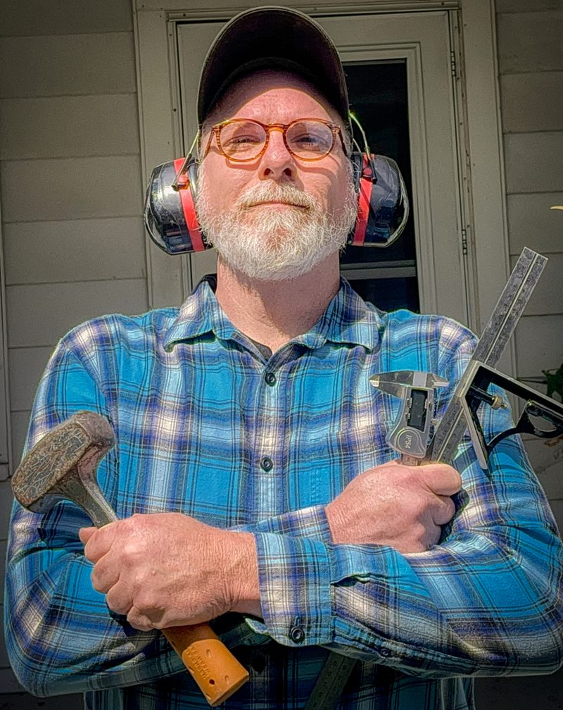 Mickey Strivelli with tools