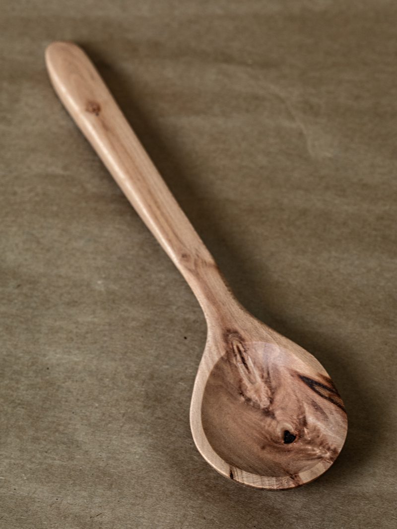 Sycamore spoon by Paul Eisenhauer